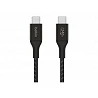 Belkin BoostCharge - Cable USB - 24 pin USB-C (M) a 24 pin USB-C (M)