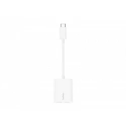 Belkin Connect Audio + Charge - Adaptador de carga/auriculares USB-C a USB-C