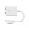 Belkin Connect Audio + Charge - Adaptador de carga/auriculares USB-C a USB-C