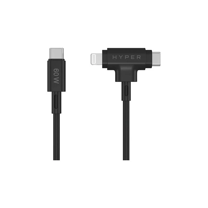 HyperJuice - Cable Lightning - 24 pin USB-C macho a Lightning, 24 pin USB-C macho