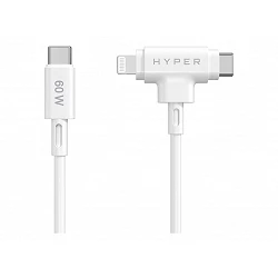 HyperJuice - Cable Lightning - 24 pin USB-C macho a Lightning, 24 pin USB-C macho