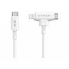 HyperJuice - Cable Lightning - 24 pin USB-C macho a Lightning, 24 pin USB-C macho