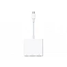 Apple - Adaptador de vídeo - 24 pin USB-C macho a USB, HDMI, USB-C (solo alimentación) hembra