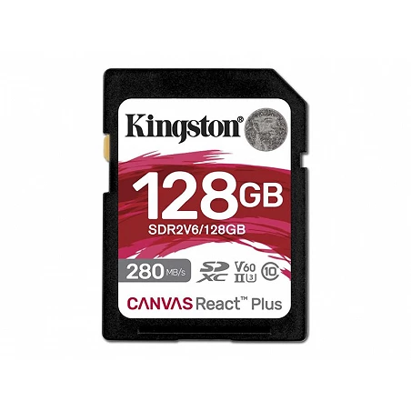 Kingston Canvas React Plus - Tarjeta de memoria flash