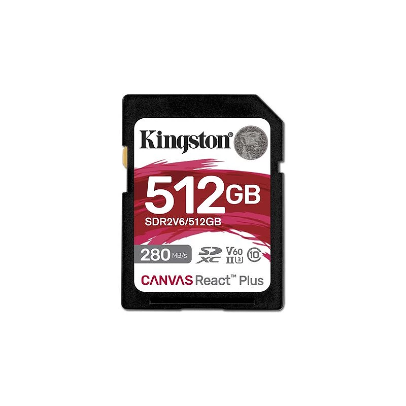 Kingston Canvas React Plus - Tarjeta de memoria flash