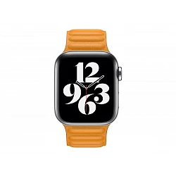 Apple 40mm Leather Link - Correa de reloj para reloj inteligente