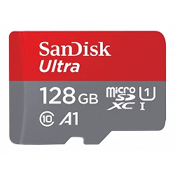 SanDisk Ultra - Tarjeta de memoria flash (adaptador microSDXC a SD Incluido)