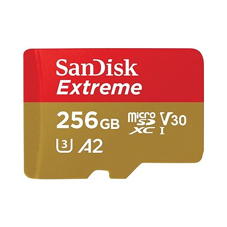 SanDisk Extreme - Tarjeta de memoria flash (adaptador microSDXC a SD Incluido)