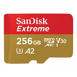 SanDisk Extreme - Tarjeta de memoria flash (adaptador microSDXC a SD Incluido)