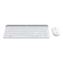 Logitech Slim Wireless Combo MK470 - Juego de teclado y ratón