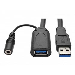 Eaton Tripp Lite Series USB 3.0 SuperSpeed Active Extension Repeater Cable (USB-A M/F), 20M (65.61 ft.)