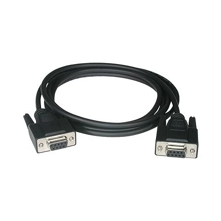 C2G - Cable de módem nulo - DB-9 (H) a DB-9 (H)