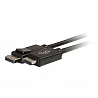 C2G 1m DisplayPort to HDMI Adapter Cable - Black