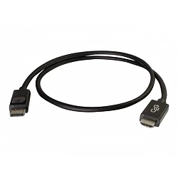 C2G 1m DisplayPort to HDMI Adapter Cable - Black