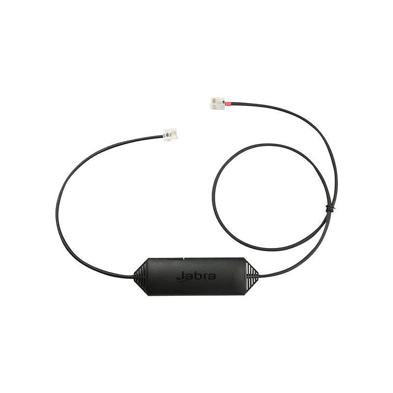 Jabra LINK - Adaptador de interruptor de gancho electrónico para auriculares inalámbricos, teléfono VoIP