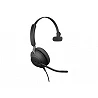 Jabra Evolve2 40 MS Mono - Auricular - en oreja