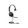 Jabra Evolve2 40 SE UC Mono - Auricular - en oreja