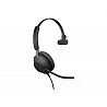 Jabra Evolve2 40 SE MS Mono - Auricular - en oreja