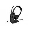 Jabra Evolve2 55 UC Stereo - Auricular - en oreja