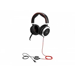 Jabra Evolve 80 UC stereo - Auricular - tamaño completo