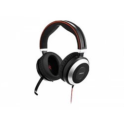 Jabra Evolve 80 UC stereo - Auricular - tamaño completo