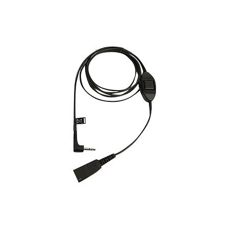 Jabra - Cable para auriculares - Desconexión rápida macho a mini-phone stereo 3.5 mm macho