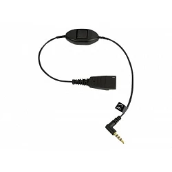 Jabra - Cable para auriculares - Desconexión rápida macho a mini-phone stereo 3.5 mm macho