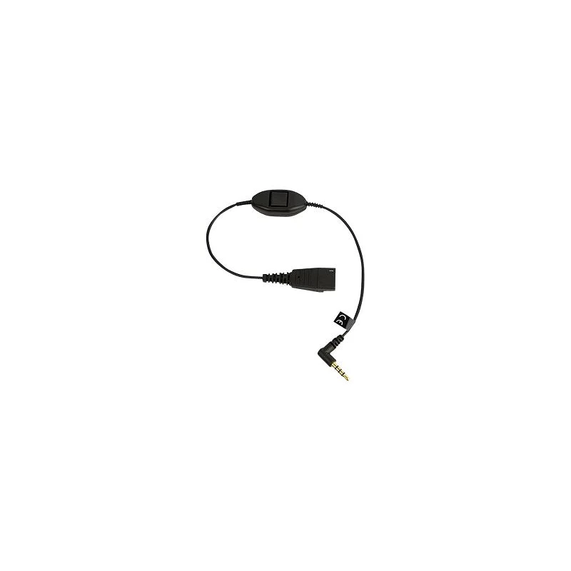 Jabra - Cable para auriculares - Desconexión rápida macho a mini-phone stereo 3.5 mm macho