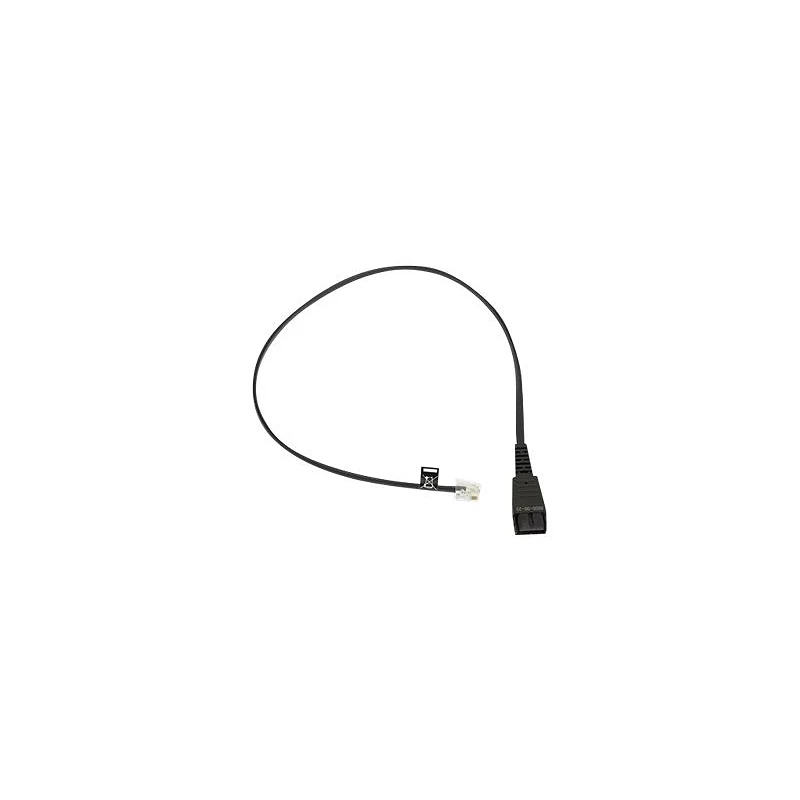 Jabra - Cable para auriculares - RJ-10 macho a Desconexión rápida macho