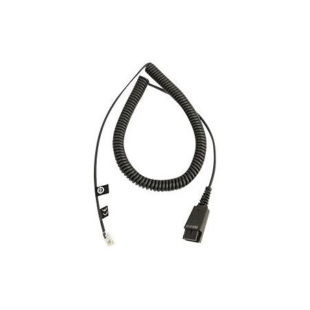 Jabra - Cable para auriculares - Desconexión rápida a RJ-11 macho