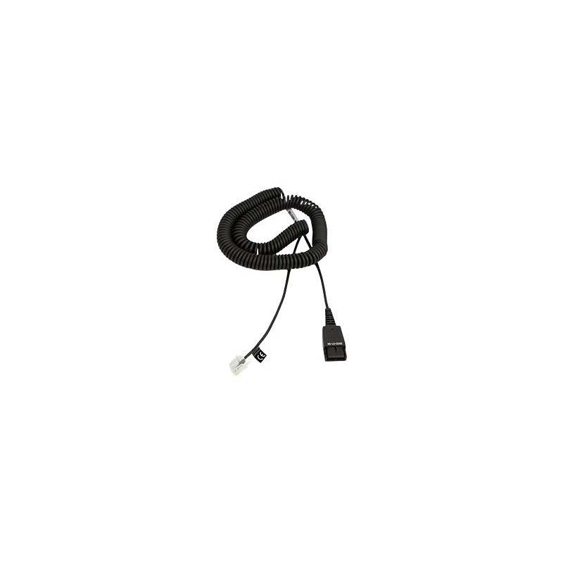 Jabra - Cable para auriculares - RJ-45 macho a Desconexión rápida macho