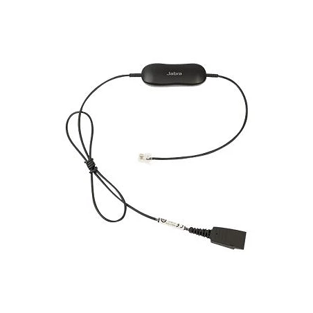 Jabra GN1216 - Cable para auriculares - Desconexión rápida enchufe a RJ-9 macho