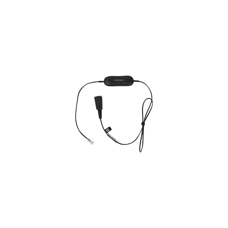 Jabra GN1216 - Cable para auriculares - RJ-9 macho a Desconexión rápida macho