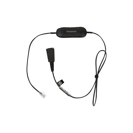 Jabra GN1216 - Cable para auriculares - RJ-9 macho a Desconexión rápida macho