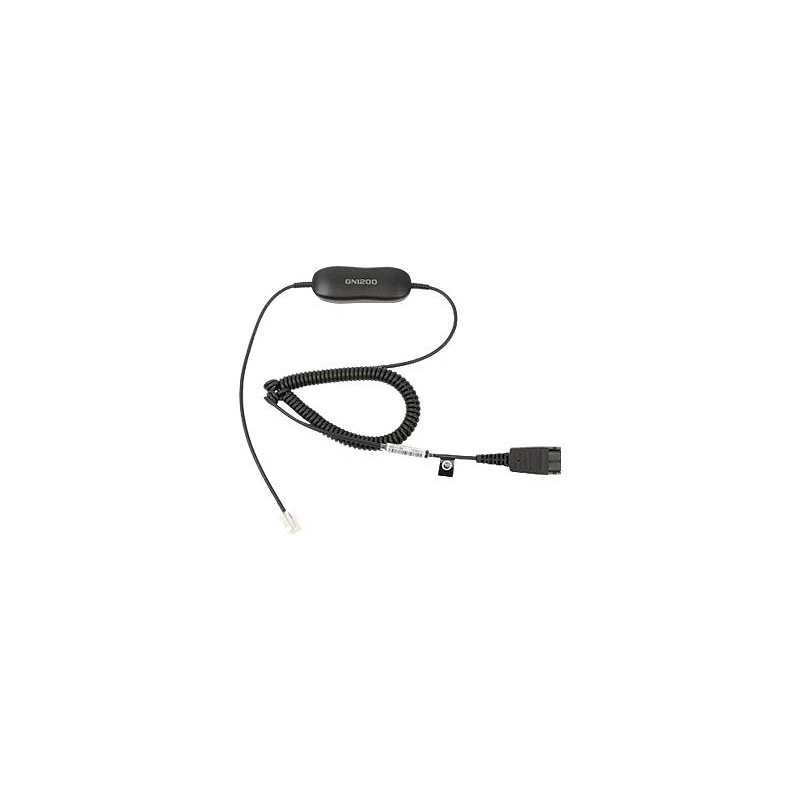 Jabra GN1200 CC - Cable para auriculares - Desconexión rápida enchufe a RJ-9 macho