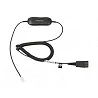 Jabra GN1200 CC - Cable para auriculares - Desconexión rápida enchufe a RJ-9 macho