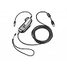 HP SHS 2371-11 - Adaptador de auriculares PTT (pulsar para hablar)