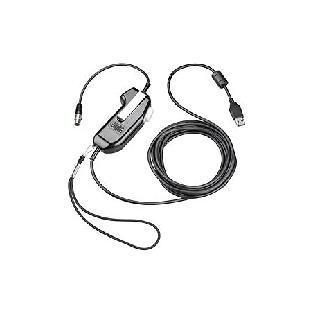 HP SHS 2371-12 - Adaptador de auriculares PTT (pulsar para hablar)