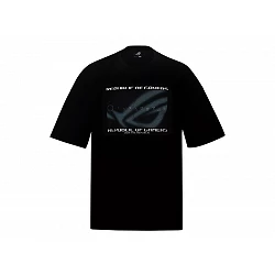 ASUS ROG - Camiseta - onda cósmica - L - negro profundo