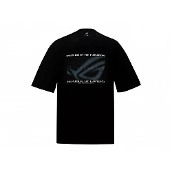 ASUS ROG - Camiseta - onda cósmica - L - negro profundo