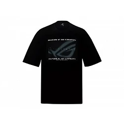 ASUS ROG - Camiseta - onda cósmica - L - negro profundo