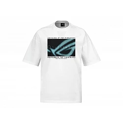 ASUS ROG - Camiseta - onda cósmica - L - blanco