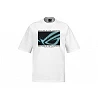 ASUS ROG - Camiseta - onda cósmica - L - blanco