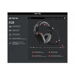 ASTRO Gaming A10 Gen 2 - Auricular - tamaño completo