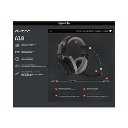 ASTRO Gaming A10 Gen 2 - Auricular - tamaño completo