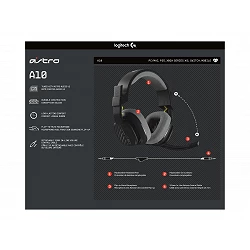 ASTRO Gaming A10 Gen 2 - Auricular - tamaño completo