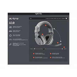 ASTRO Gaming A10 Gen 2 - Auricular - tamaño completo