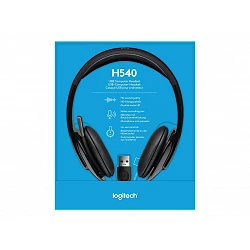 Logitech USB Headset H540 - Auricular - en oreja