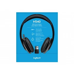 Logitech USB Headset H540 - Auricular - en oreja