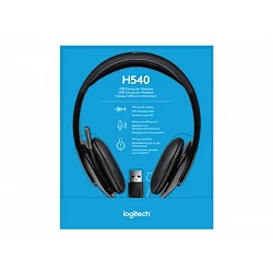 Logitech USB Headset H540 - Auricular - en oreja